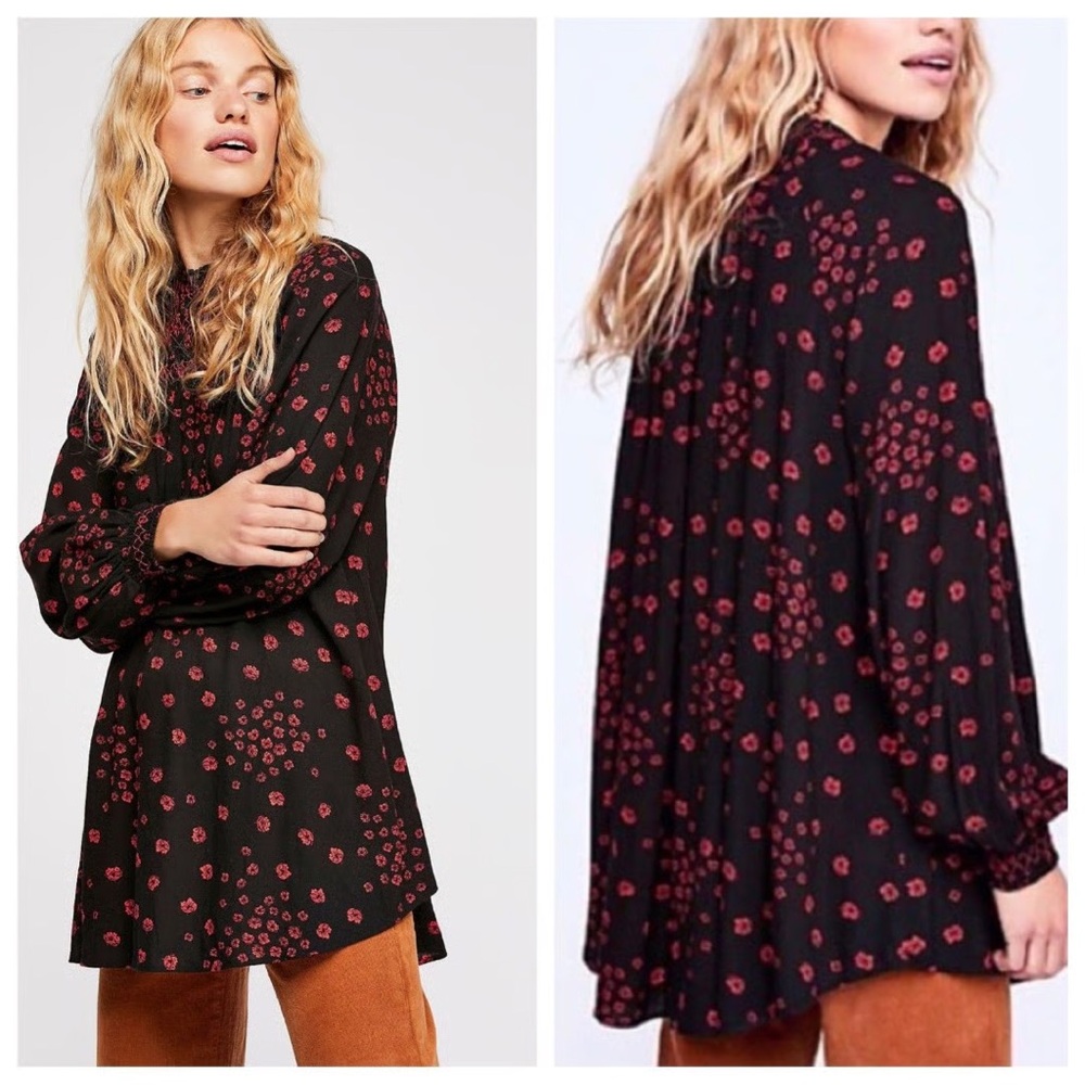 Free People Flowers In Her Hair Tunic